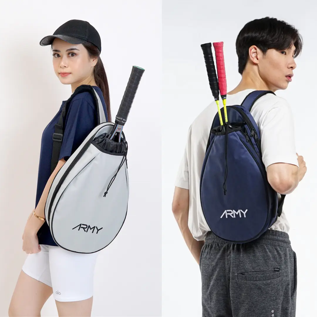 ARMY Tas Olahraga Tennis / Badminton Pria dan Wanita Fashion Simple Badminton Tennis Tenis Bulutangkis Bulu Tangkis waterproof unik cantik stylish fashion Nyaman Uniseks Pria Wanita Bag