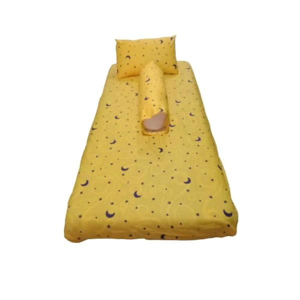 Sarung Kasur Sprei Resleting Kain Bantal Guling 4