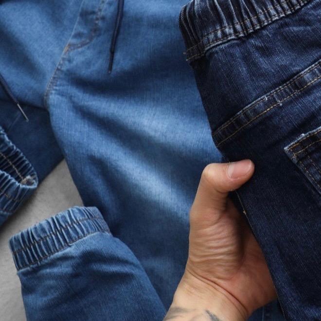 Quần Jean nam kiểu Jogger trẻ trung form Slimfit ôm vừa phải Menswear Pants 4