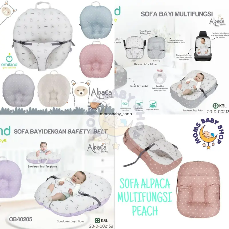 MOMS_Omiland Sofa Bayi //Omiland Sofa Bayi Multi Fungsi Alpaca Series 0