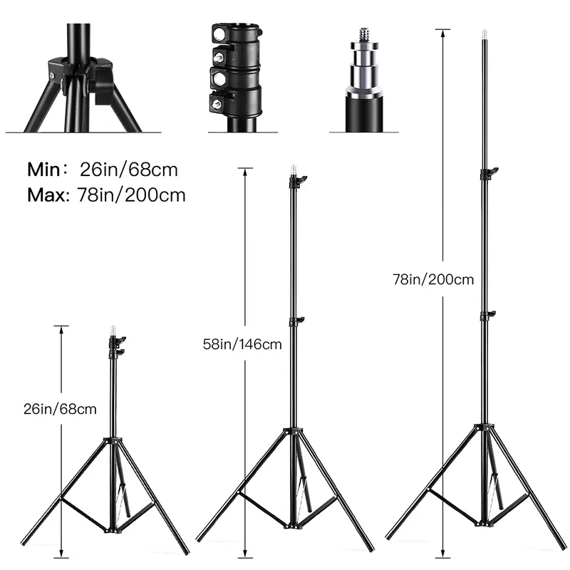 Bộ Đèn Chụp Ảnh Studio, Andor, Bộ Đèn Chụp Ảnh Softbox, Để Chụp Ảnh Sản Phẩm Chân Dung Studio, Video 5