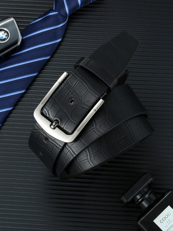 Men's Vintage Fashion All-match Belt, Casual Business Belt for Jeans Trousers, Daily Clothing Decoration, Trendy Exquisite Belt for Birthday Gift 2