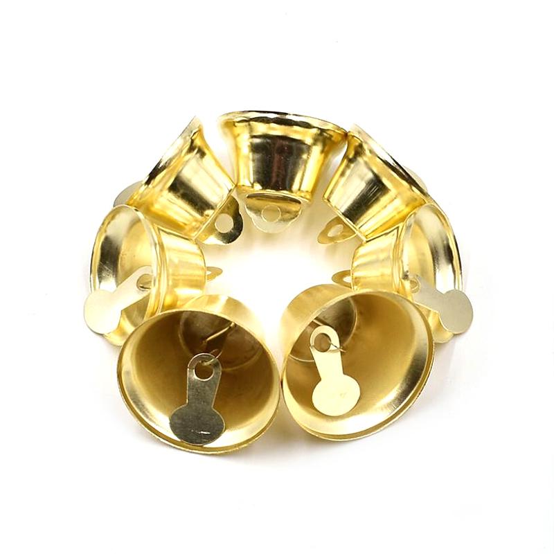 Product Introduction of 10Pcs Small Jingle Bells  Bells Christmas Tree Party Decoration DIY Craft 22
