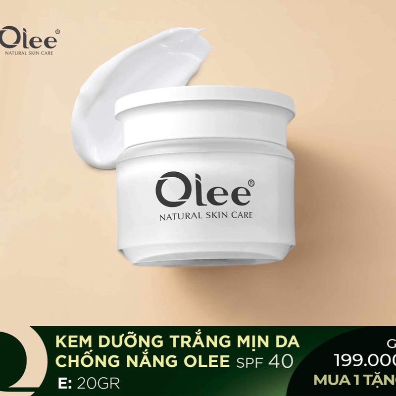 Kem dưỡng Olee, Sữa rửa mặt Olee, Tẩy da chết Olee 3