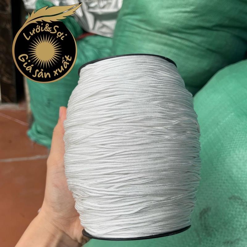 [ 1kg cuộn sẵn] Dây thả diều,dây dù malai 1,5mm. Siêu bền, chắc chắn. Thả diều 2m -2m5, cuộn chỉ việc thả.