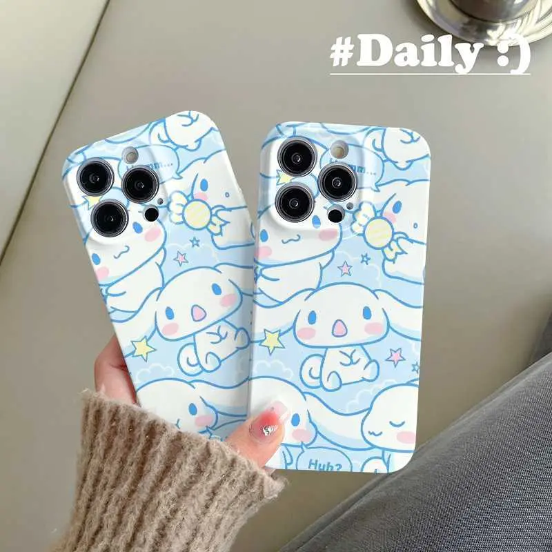 Applicable to Apple 12/1113/14/15Promax Xiaomi Cinnamoroll Babycinnamoroll All-Inclusive Feilin Phone Case Drop-Resistant Protective Case