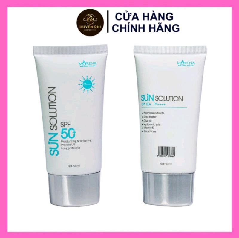 Kem chống nắng Huyền Phi Sun Solution chính hãng SPF 50++