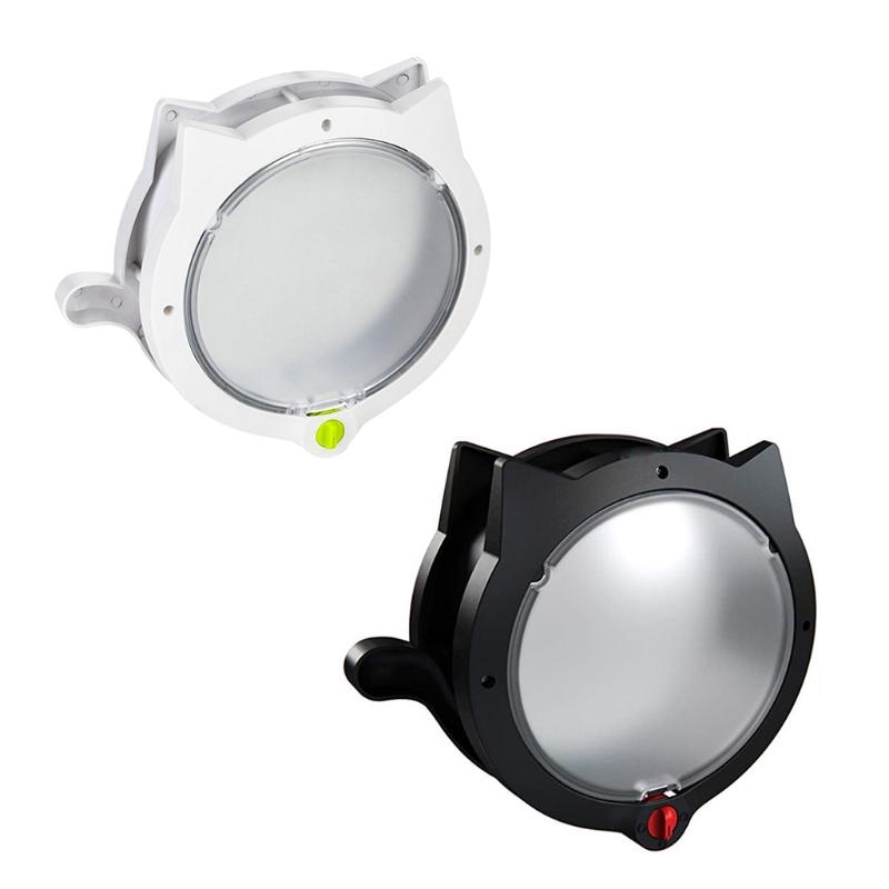 Product Introduction of Lovely Small Round Cat Door with 4-way Lock Plastic Window Lockable Cat Crates Safe Dog Gate Access Pet Supplies Pet Supplies 5
