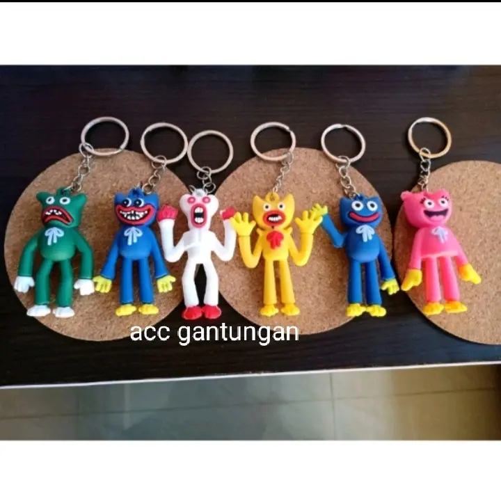 GANTUNGAN KUNCI POPPY PLAYTIME HUGGY WUGGY KISSY MISSY