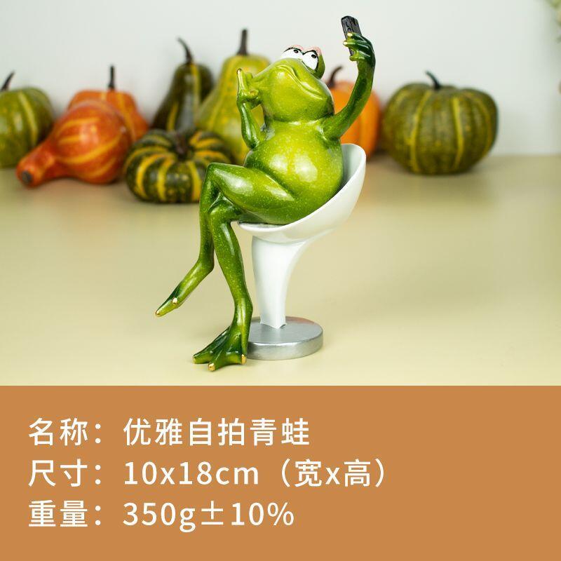 Đồ Trang Trí Nhà Cửa, Thiết Kế Hình Ếch Dễ Thương Và Ngớ Ngẩn, Thích Hợp Cho Bạn Gái, Quà Tặng Vui Nhộn, Trang Trí Phòng Khách Và Máy Tính Để Bàn, Gửi Lời Chúc Mừng Sinh Nhật Decor Thủy Tinh 7