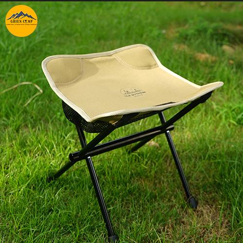 Ghế Gấp Gọn Khung Nhôm Hợp Kim 7075 Vải Oxford 600D Chịu Tải Trọng Cao 100KG Dùng Cắm Trại Dã Ngoại Câu Cá 9