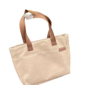 Beg Kanvas untuk Wanita, Gaya Mori, Beg Bahu Serbaguna, Kapasiti Besar, Sesuai untuk Buku, Beg Ulang-alik Kelas Pelajar, Beg Kain Pegang Tangan Totebag Tote