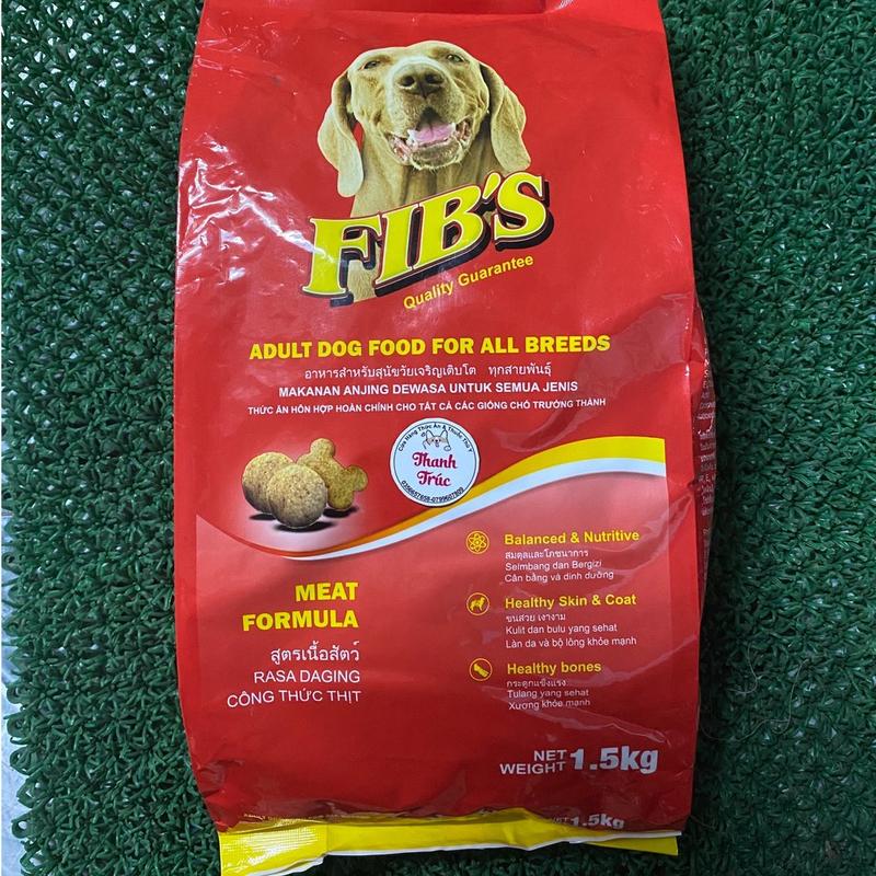 [Fib 1.5kg] Thức Ăn Hạt Cho Chó Fib's Gói 1.5kg 4