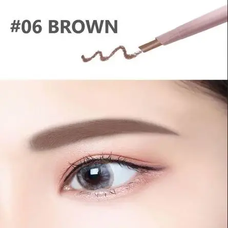 Double Head Spin Automatic Eyebrow Pensil Alis PUTAR 2 SISI ATAS BAWAH EYE BROW 752 7