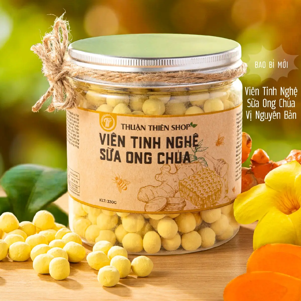 Viên Tinh Nghệ Sữa Ong Chúa Vị Nguyên Bản Thuận Thiên