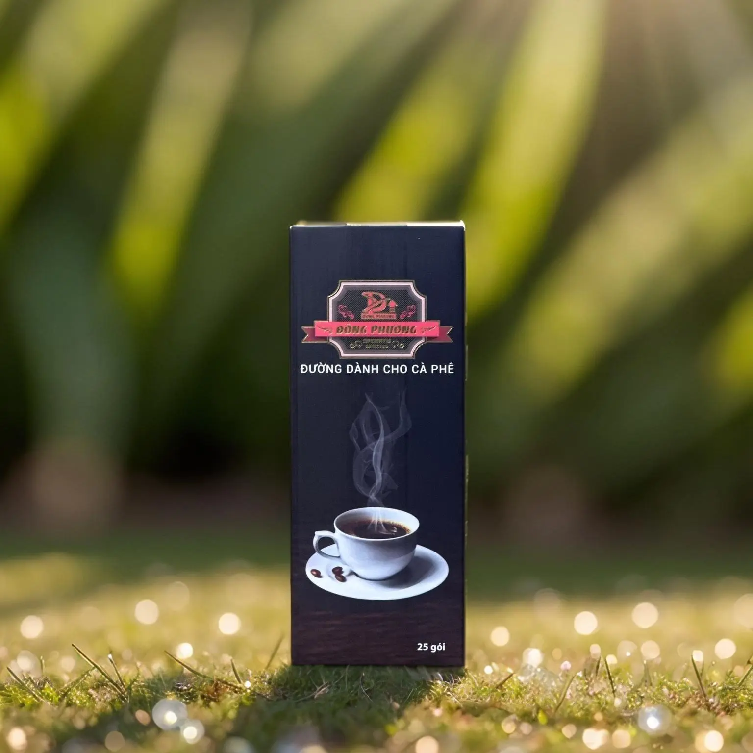 Đường Đông Phương (Hộp 25 gói), 100% đường tinh luyện
