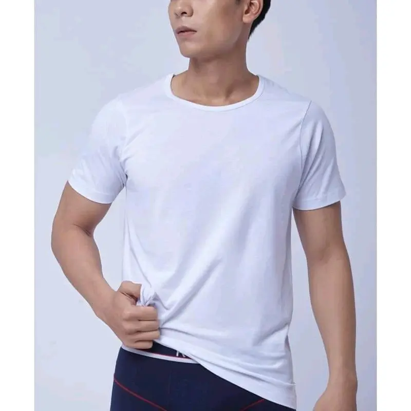 Combo 5 áo lót nam có tay Ledatex 100% cotton 0