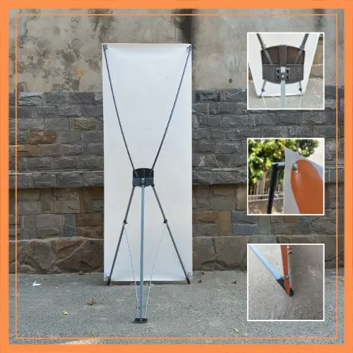 Chân Standee X sắt khung standee chữ X kiểu Hàn Quốc Phụ Kiện Camera Phụ Kiện Camera 3