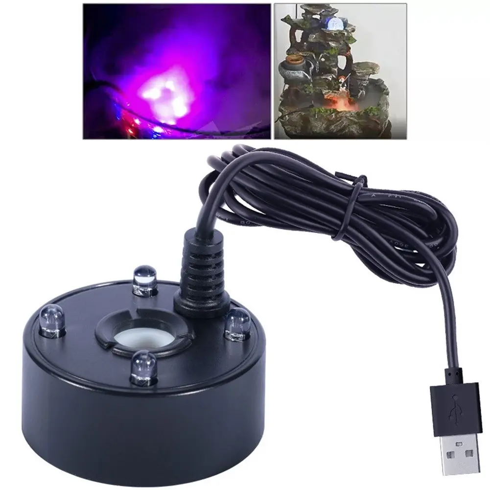 Máy Tạo Sương Mù, 5V USB, Máy Tạo Sương Mù, Với Đèn LED Đầy Màu Sắc, Máy Tạo Sương Mù