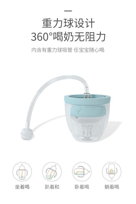 Product Introduction of Bình Sữa Cho Em Bé Chống Rơi, Chất Liệu Nhựa Pp, Thích Hợp Cho Trẻ Sơ Sinh, Bình Sữa Cỡ Rộng Có Tay Cầm Ống Hút, Cốc Uống Nước Cho Trẻ Sơ Sinh 7