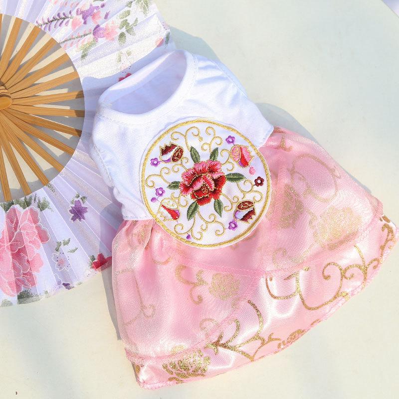 Product Introduction of Supermaid Pet Wedding Dress Dog Clothes Cat Apparel Princess Bridal Gown Spring Summer Photo Shoot Accessories 8