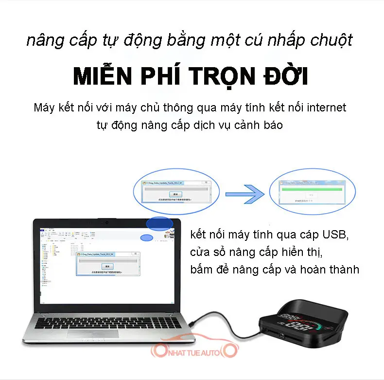[HÀNG MỚI VỀ] Bộ hiển thị tốc độ HUD M22, hỗ trợ cảnh báo giao thông, cảnh báo camera giám sát bằng giọng nói tiếng việt hoàn toàn mới 6