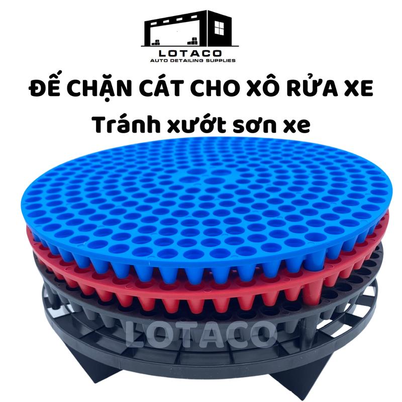 Đế lọc cát cho xô rửa xe hạn chế xướt sơn, lưới chặn cát rửa xe ( cao cấp không bị giòn , chịu hoá chất ) Phụ Kiện Lau Xe 3