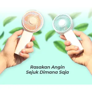 KIPAS ANGIN MINI GENGGAM Cute / Kipas Lipat PORTABLE / Mini Fan