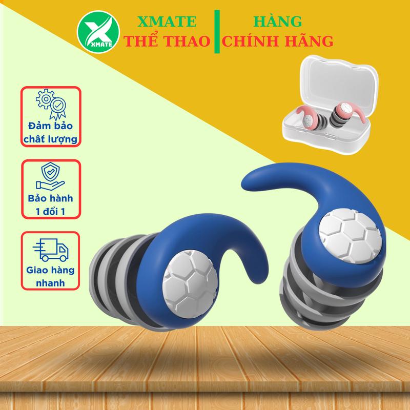Nút Bịt Tai Chống Nước Cho Trẻ Em Khi Tắm, Đi Bơi, Bịt Tai Chống Ồn 3 Lớp Silicon Giúp Bé Tập Chung Học Bài, Làm Bài Tập Nam 0