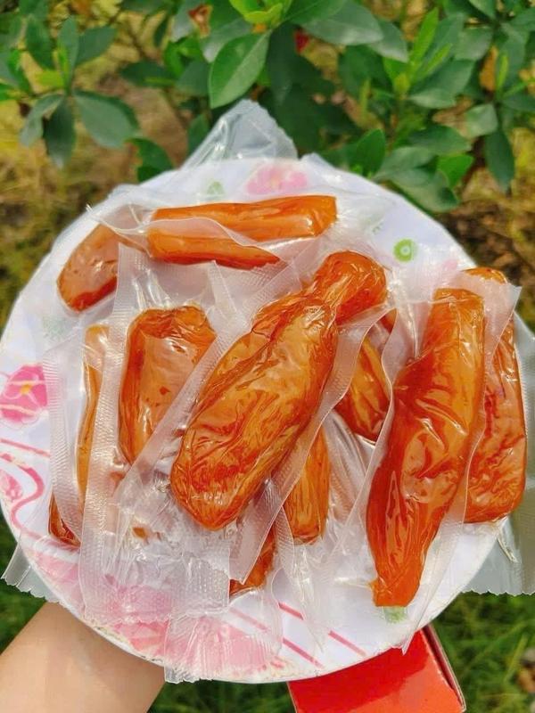Khoai Lang Mật Sấy Dẻo Hút Chân Không Túi 500g - Ăn Vặt Bảo Hân