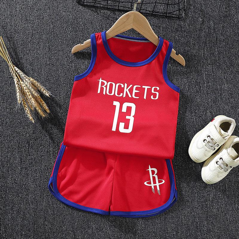 SETELAN IMPORT BAJU BASKET ANAK / KAOS SINGLET ANAK LUCU / BAJU IMPORT ANAK ANAK TERBARU / BAJU BASKET ANAK TERMURAH / COD Celana Pakaian Outdoor 8