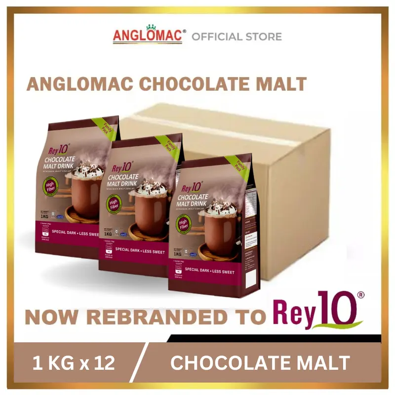 Rey10 Chocolate Malt 1KG X 12 Packets - Anglomac Rebranded - TikTok ...