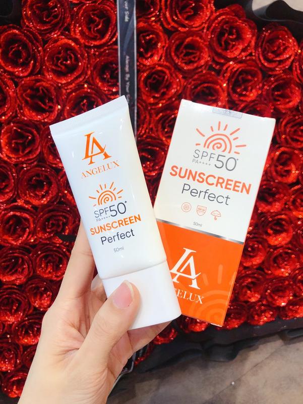 [ DEAL SỐC MUA 2 KEM CHỐNG NẮNG TẶNG 1 SON SIÊU LỲ ANGELUX ] 1