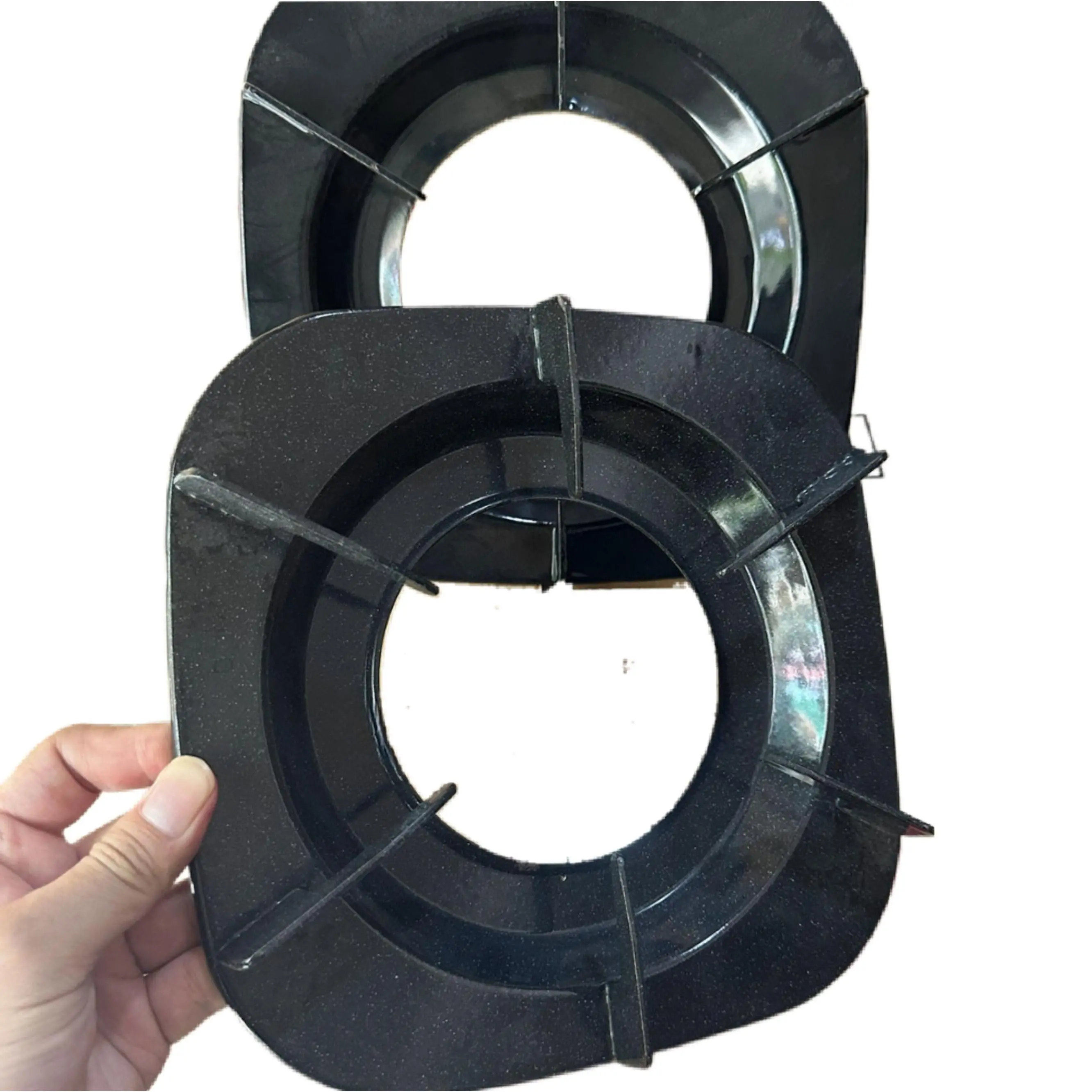 Combo 2 Kiềng bếp gas vuông 6 chân [ LOẠI BẾP INOX, THẾP ] dùng cho các loai bếp ga dương đơn, đôi [ PHỤ KIỆN THAY THẾ ]