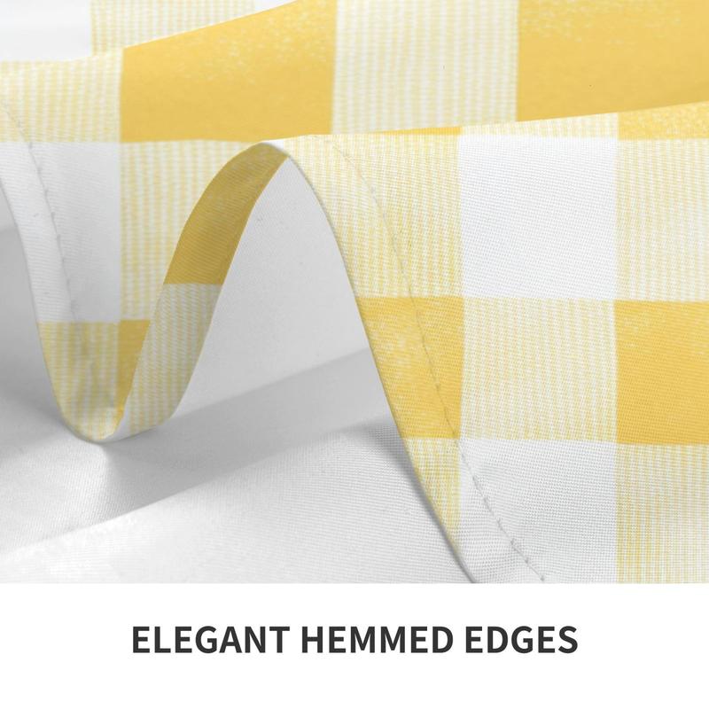 Product Introduction of Checkerboard Pattern Tablecloth, Rectangular Tablecloth, Table Decoration Supplies for Home Kitchen Dining Room Wedding Birthday Festival Party 3