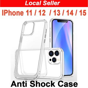 IPhone  16 / 15 / 14 / 13 / 12 / 11 Anti Shock Clear Pro Hard Case