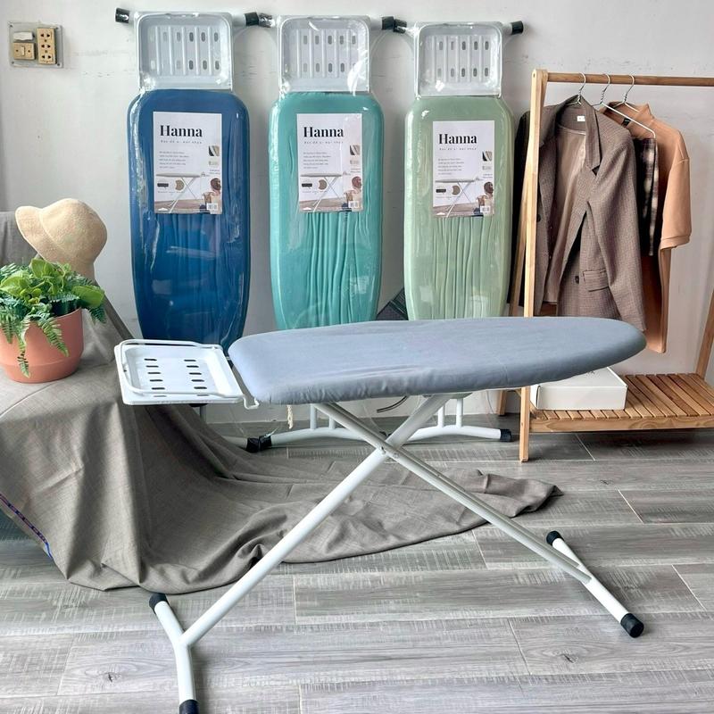 Bàn để ủi - cầu là - kệ ủi quần áo mặt nhựa 35x98cm [CHUYÊN DỤNG cho bàn ủi hơi nước]  Ủi Quần Áo Bàn Là Hơi TẶNG KÈM ÁO BỌC ghế ủi đồ - Là Quần Áo