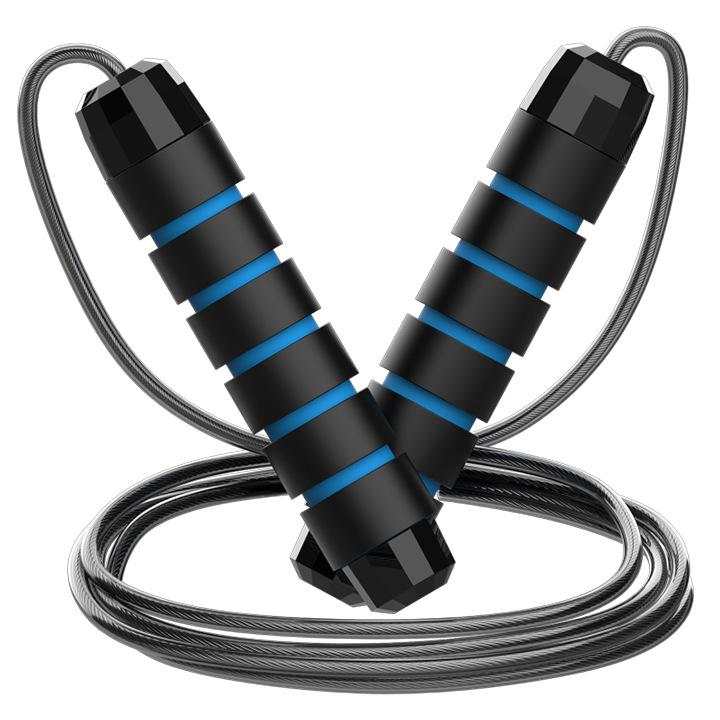 Product Introduction of Steel Wire Jump Rope Wholesale Fitness Exercise Weight-Bearing Training Skipping Rope Primary and Secondary School Students High School Entrance Examination Racing Skipping Rope Sporting Goods 10