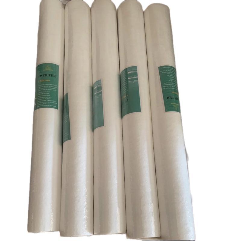 Com bo 5 lõi lọc nước thô Nesca dùng cho cốc lọc 20 inch lọc rong rêu, bùn đất trong nước