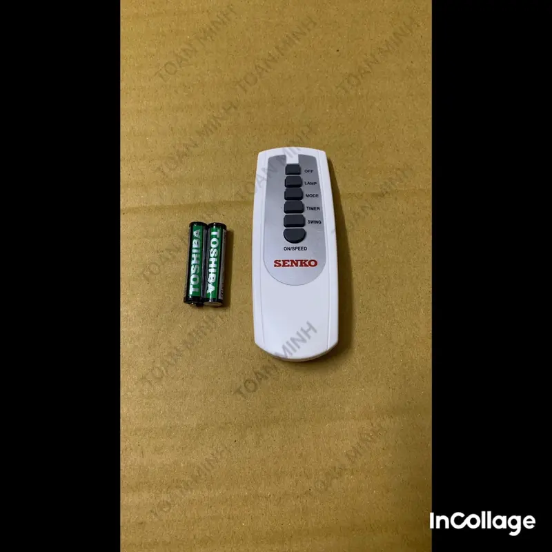 Điều Khiển Remote Quạt Senko hàng LOẠI 1. 3