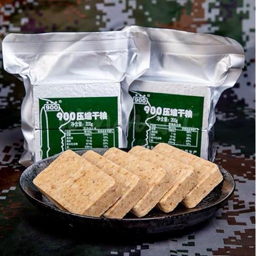 Lương khô 900 quân đội Trung quốc thùng sắt hàng Chính hãng Lượng đường thấp Ít chất béo Tự nhiên