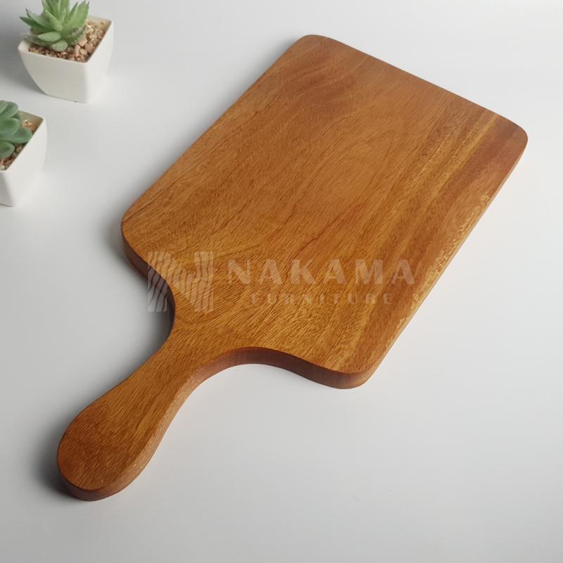 Talenan Kayu Mahoni Panjang 40,5 cm Food Grade TLM03 0