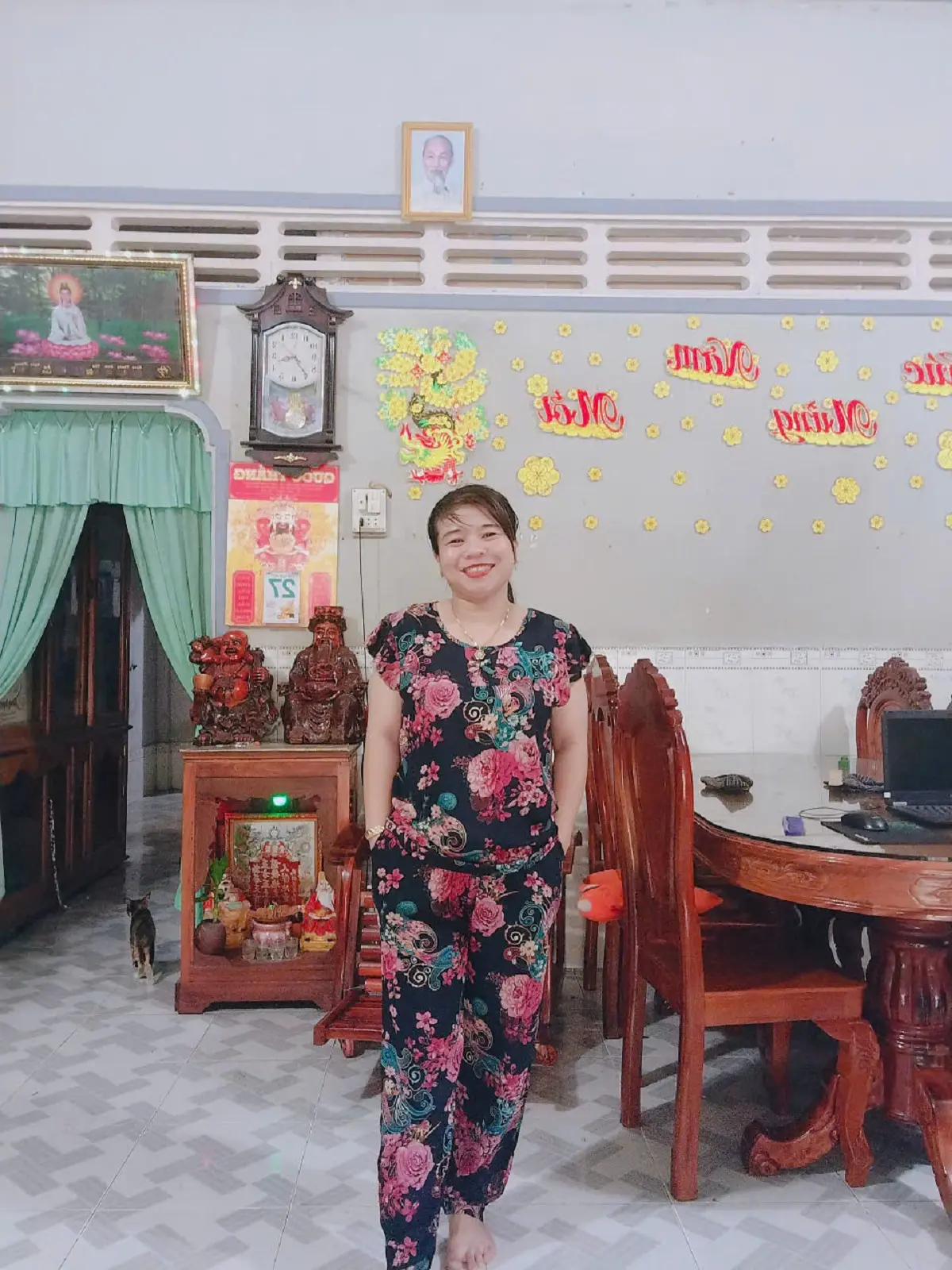 Quần Dài Tay Tiên Tôn ( Lanh ) Nhung Đẹp chuẩn sang đủ size từ 50 - 92 kg Nữ Top Women Áo Voi