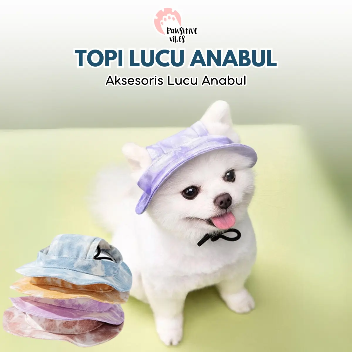Topi Motif Galaxi Untuk Anjing Kucing - Furrentials Light Hat - Pet Hat - Topi Summer Anjing Kucing - Aksesoris Kepala Hewan Peliharaan - Topi Pantai Anabul/Anjing Kucing - Topi Hewan Murah Lucu - Travel Pet Hat