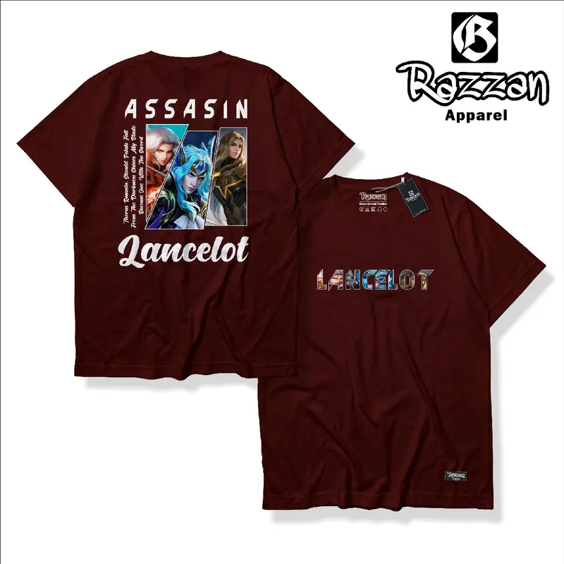 KAOS DISTRO GAMING MLBB LANCELOT MOBILE LEGENDS PREMIUM QUALITY 4