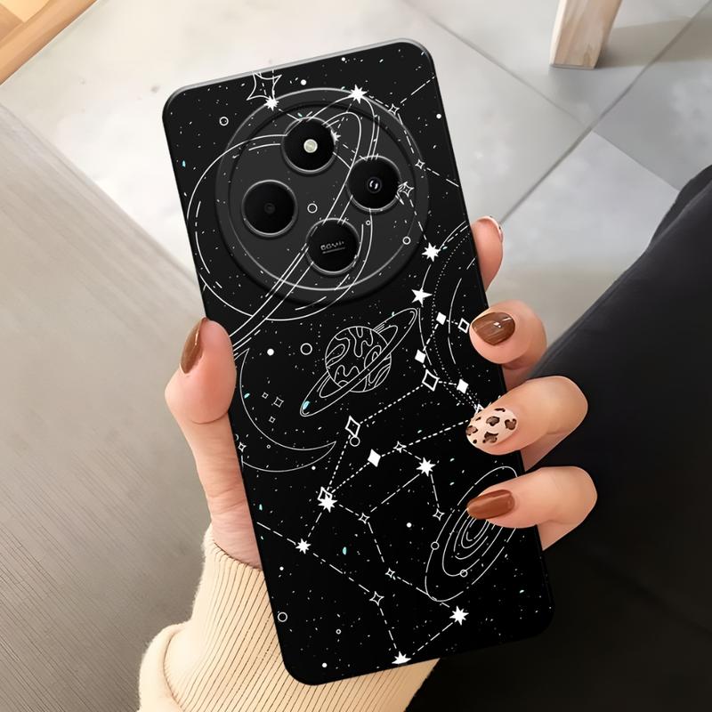 Casing Hp Kompotibel  For Redmi 14C Dan Poco C75 Motif Galaxy 1 -  Casing Hp  - Kesing PR0 Camera - Silikon Mika - Aksesoris Hp - Bisa COD Bayar Ditempat 3