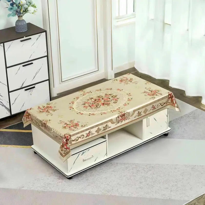 Khăn trải bàn phòng khách phòng ăn sang trọng .khích thước 90cm *150cm 1