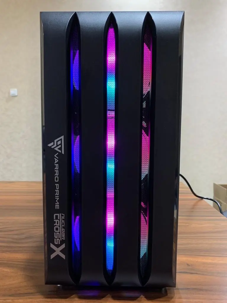 CASING GAMING VARRO PRIME NUCLEAR CROSS X BLACK | WHITE - Shop | Tokopedia