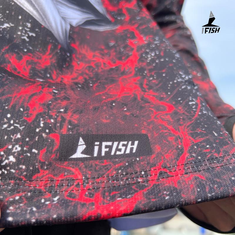 Áo Câu Cá Chống Nắng ULTRALIGHT FISHING IFISH, Thoáng Mát, Chống Tia UV dành cho AE Cần Thủ Của Nhà Ifish 6