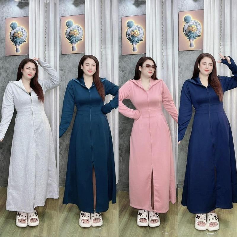  BIGSIZE  40-100kg Áo chống nắng chống tia uv cao cấp dáng dài toàn thân hot nhất năm hayen 